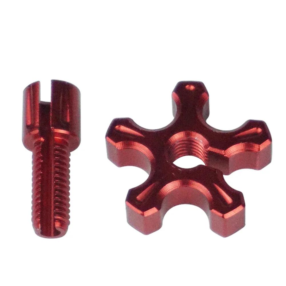 CNC Aluminum Alloy Motorcycle Cluth Adjustment Plugs Screws for Race Large Displacement Motorcycle Modification Motorbike