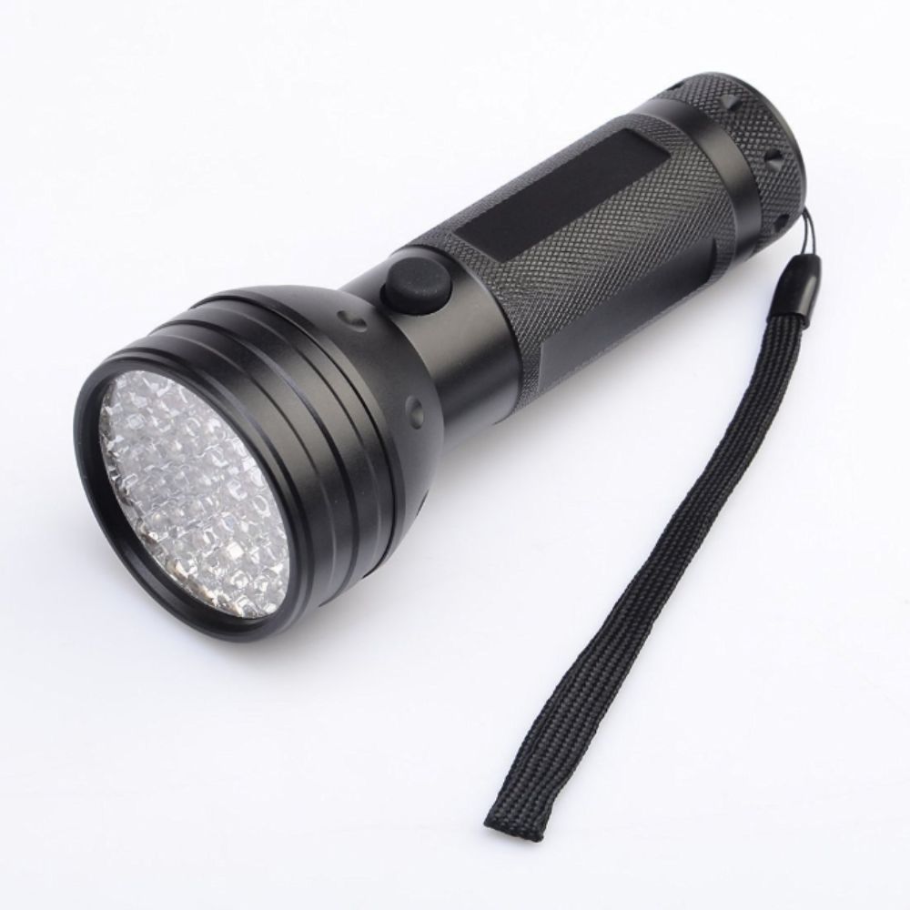 51 High-power LED UV Flashlight Portable Design Shadowless Lamp Ultraviolet Flashlight Purple Light Black Light Flashlight
