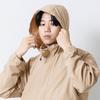Ametohare Mountain Parka Stand Jacket Dark AH-1010 Water-Repellent (JP, Alphabet, Small, Beige)