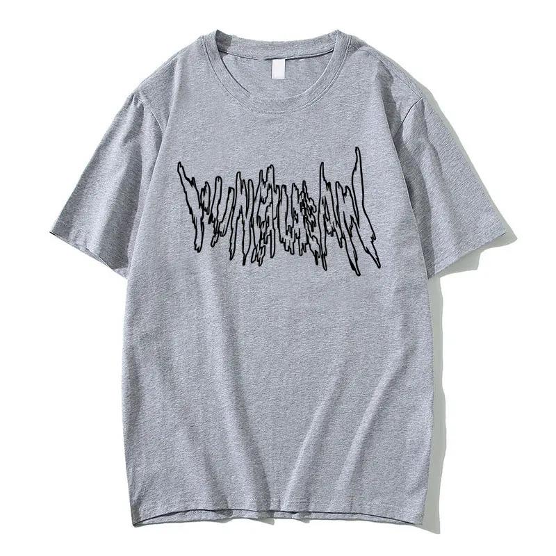 Καυτή Πώληση Rapper Yung Lean Γραφικό T-Shirt Περιορισμένο Drain Gang Merch Μπλουζάκια Unisex Βαμβακερό Μπλουζάκι Unisex Γυναικείο Harajuku Hip Hop T-shirts