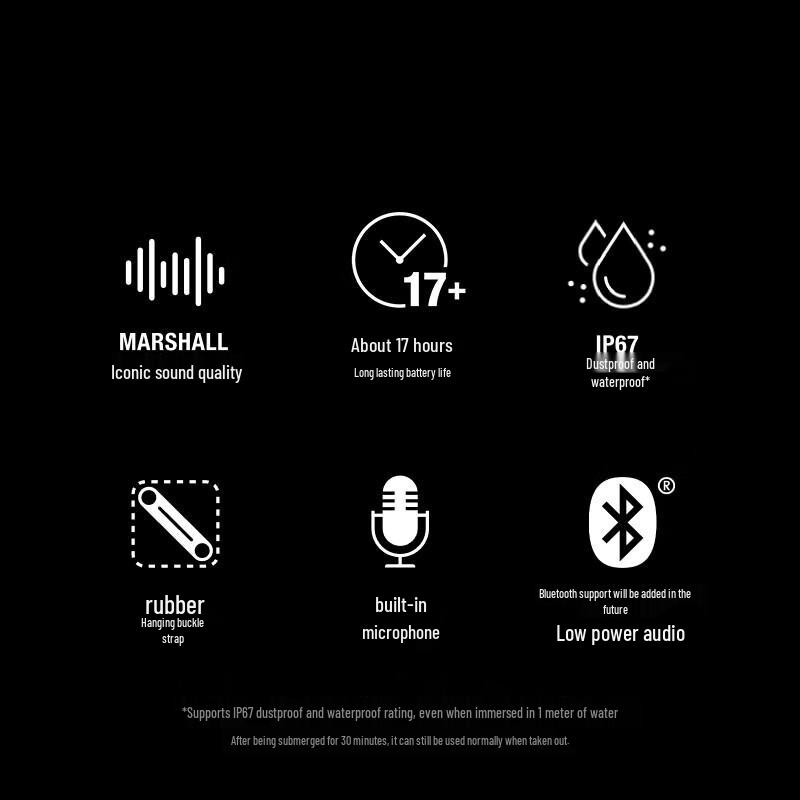 Marshall Willen II Portable Bluetooth Speaker (CN version)