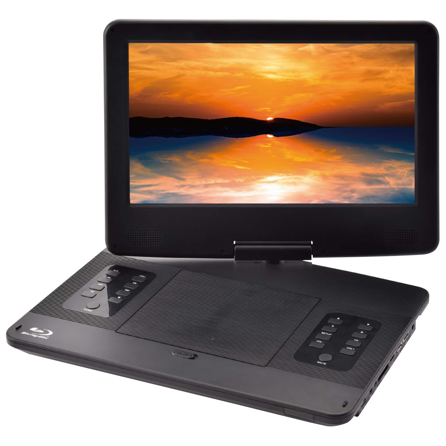 

YAMAZEN Curiom portable CPRM with car 13.3-inch Blu-ray player, compatible, case, TMB-L133(B)