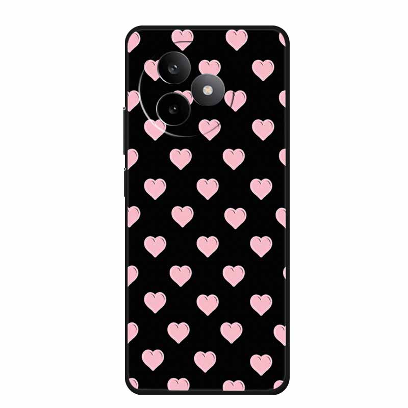 6,83" För Redmi K 80 K80 Ultra Fodral 3D Präglad Blomma Svart Silikon Mjuk Baksida Fodral För Redmi K 80 Ultra Stötsäker Fundas