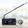 SI4732 0.5-108mhz Portable Radio LSB USB AM FM All Band Radio Receiver with External Speaker HF SW MW VHF Radio for Home Outdoor