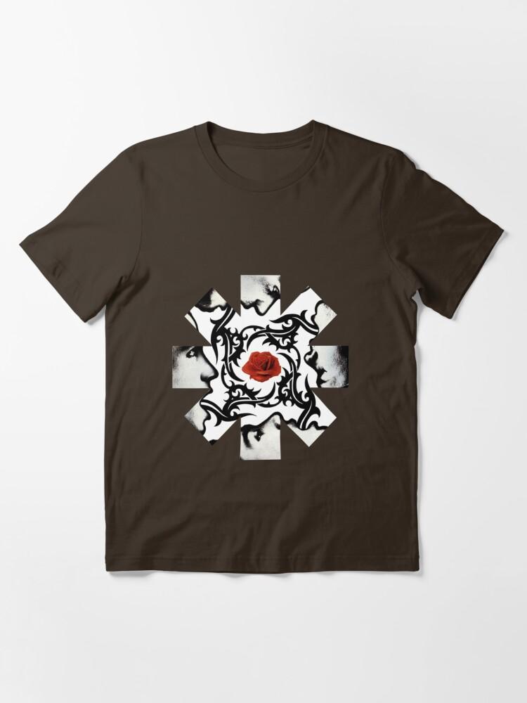 Red Hot Chili Peppers Red Rose on Center Perfect Gift Fan Essential T-Shirt
