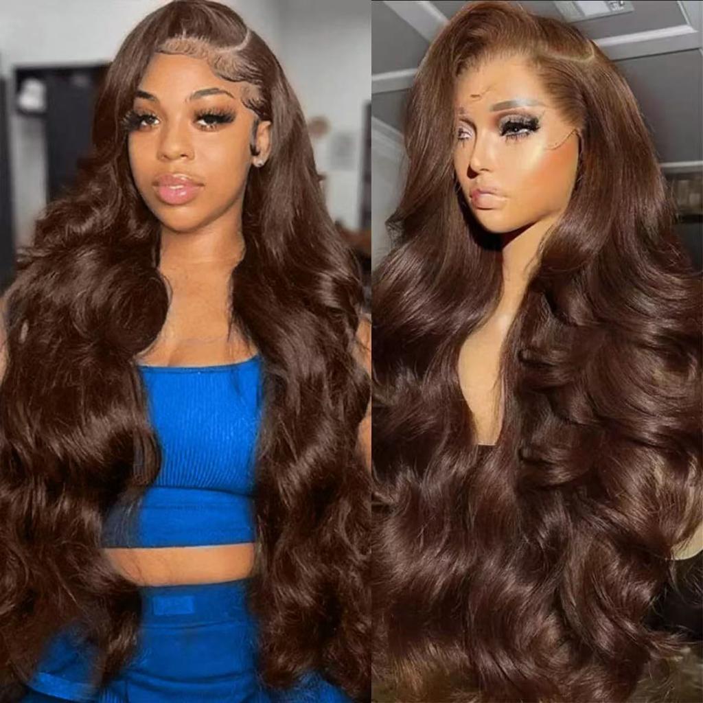 New Women's Front Lace Long Curly Hair Big Wave Front Lace Wig Headgear Ready In Stock
