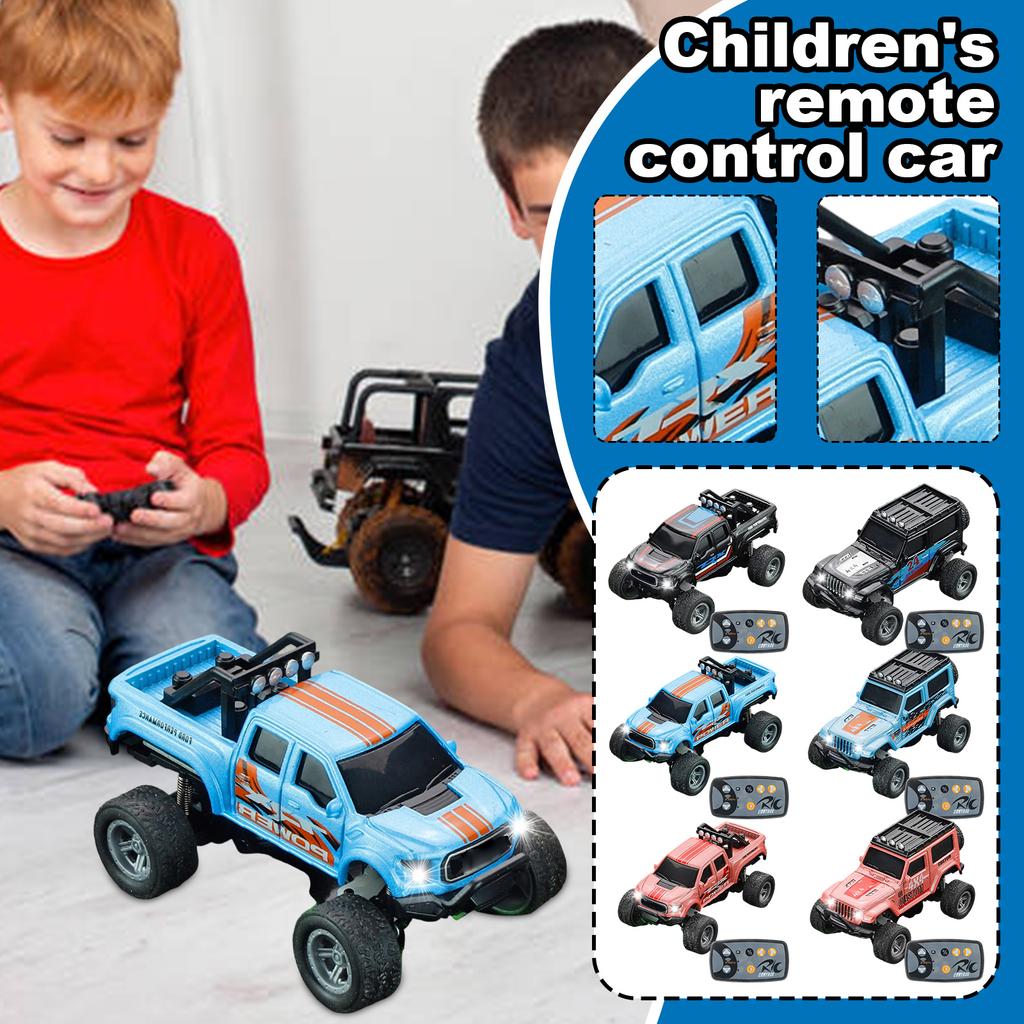Alloy Remote Control Car Pickup Off-road Vehicle Rechargeable Drift Racing Car Children's Car Electric Toy