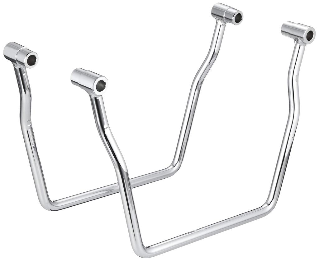 Kijima Motorcycle Parts Side Bag Support Steel Dragster Classic Left and Right Set Chrome Plated 250/1100/1100 210-453