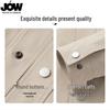 JOW Men's Multi-Pocket Lapel Workwear Jacket