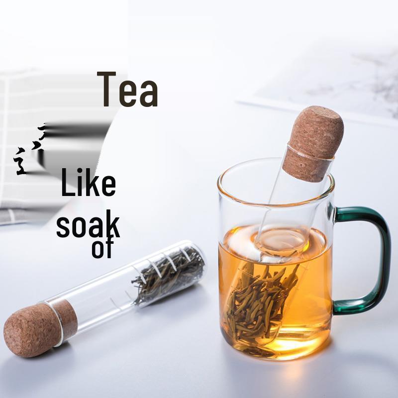 Högkvalitativ Värmetålig Kaffemugg i Glas med Handtag för Damer - Explosionssäker och Idealisk för Te eller Kaffe.