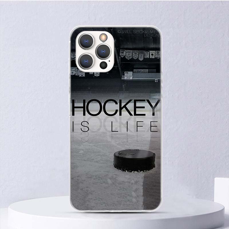 Ice Hockey Rink Sport Soft Case For iPhone 16 17 Air 16E 15 Plus 11 12 13 Mini 14 Pro Max Phone Cover Apple 7 8 SE Coque Funda 1
