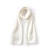 Women's 100% Pure Cashmere Scarf - Warm Soft Neck Warmer for Autumn/Winter, Solid Color, Perfect Gift