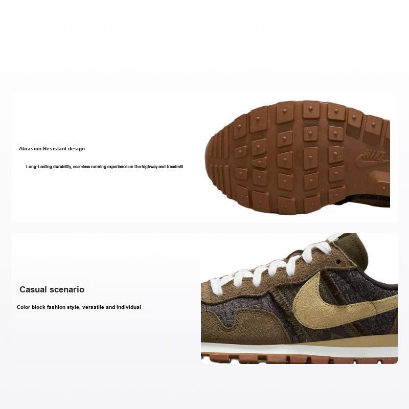Nike Air Pegasus 83 Premium NAI-KE - The One Line Unisex Sneakers Brown Velvet-Brown Parachute-Beige DZ6301-222