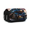 Astuccio a Ribalta a Doppio Strato con Motivo Locomotiva Anime Miglior Regalo per Ragazzi Ragazze Cartoon 3D Cancelleria Scolastica Astuccio Portapenne in Pelle