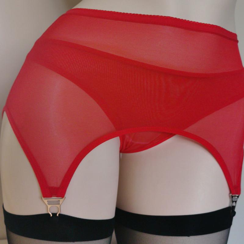 

Ретро пояс для чулок с высокой талией на 6 подвязках с регулируемой металлической пряжкой - Европейское и американское нижнее белье в наличии XXL