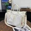 Casual simple shoulder tote bag messenger bag women's large-capacity corduroy women's new handbag