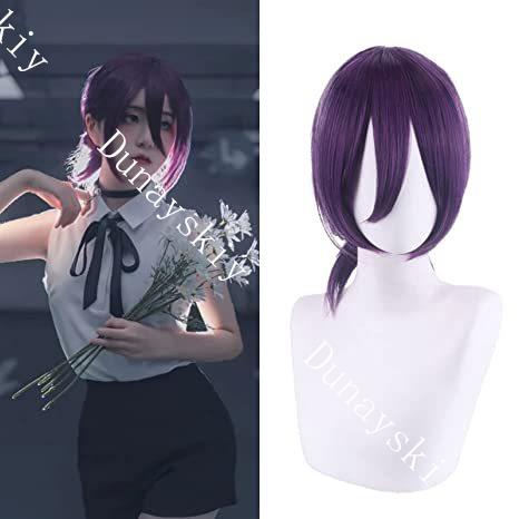 Anime Reze Cosplay Dameskostuum Bo-mb Shirt Outfits Strik Korte Nek Reze Pruik Halloween Kleding XS（old）