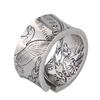 Adjustable Morgan Dollar Coin Ring Men Women Vintage Plated Retro Geometric Statement Jewelry