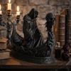 Resin Grim Reaper Statue Gothic Style Death God Decoration Ornament Ferryman Sculpture  Desk Decor