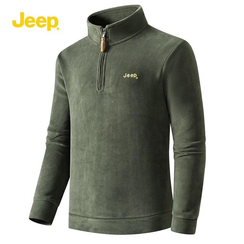 

JEEP Men s Outdoor Fleece Sweatshirt 2XL