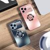 Gradient Flowers For IPhone 16 Pro Max 15 Pro 14 13 12 Mini 11 XS Max XR 7 8 Plu SE 2022 Tempered Glass Phone Case