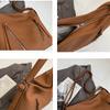 Fashion Cabas Women'S Backpack 2025 New Large Capacity Commuter Tote Bag Retro Leisure Multi-Functional Crossbody Bag Travel Bag
