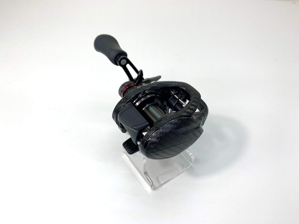 CUSTOM YOROI Custom Decal for 17 Scorpion DC Baitcasting Scratch Protection SEAT.JP Reel, (Black, Left-Handed)