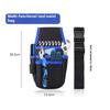 Professional Tool Organizers Belt Pouch 600D Oxford Fabric 26cm Compact Size Quick Access Design For Renovation Projects