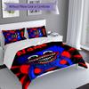 3pcs Custom Name Poppy Playtime Bedding Set,Includes 1 Duvet Cover and 2 Pillowcases,All-season Bedroom Decor