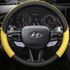 For Hyundai i40 i30 i20 i10 ix35 ix25 Tucson Accent Elantra Santa Fe Creta Solaris Kona Car Steering Wheel Cover Auto Accessorie WW42