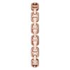 Watch FURLA CHAIN SQUARE Chain Square Pink Gold Dial Stainless Steel Quartz 25MM Watch Jewelry Accessory Accessories WW00026003L3 Brown [FURLA]