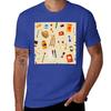 Tools and Materials for Creativity and Painting Seamless Pattern TShirt Cotton Graphic Tees Anime T Shirts for Men Cotton