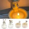 2PCS Cartoon Candle Holder Votive Candle Holders for Candlesticks Candle Holder for Table Cute Candle,C - chuan