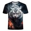 3D Digital Printing Pattern Short Sleeve Men's and Women's Casual Street T-shirt