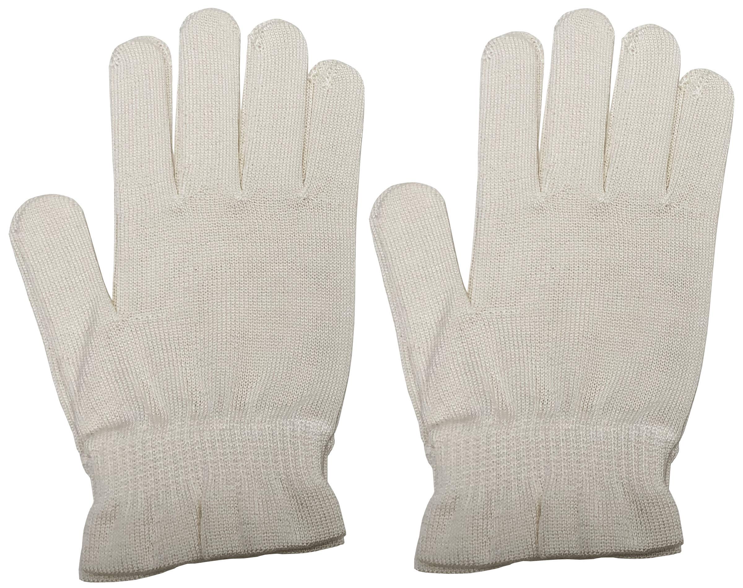 

Шёлковые перчатки Шотен из магазина шёлковой нити Нисидзин в Киото 2 Белые [Накатю Ко., Лтд.] (Установить пары)