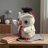 Graduation Cat Owl Decorative Ornament for Classroom or Study Room