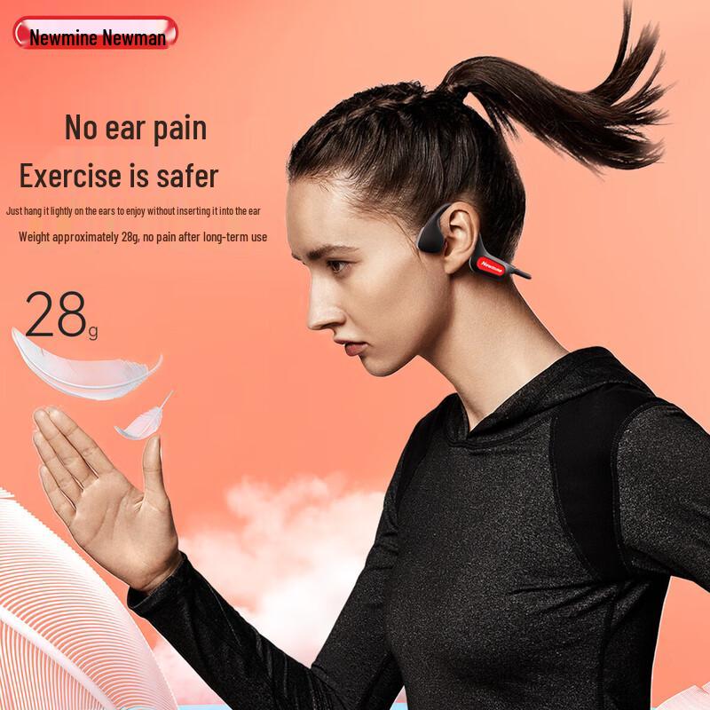 Newmine H67 Wireless Bone Conduction Sports Headphones