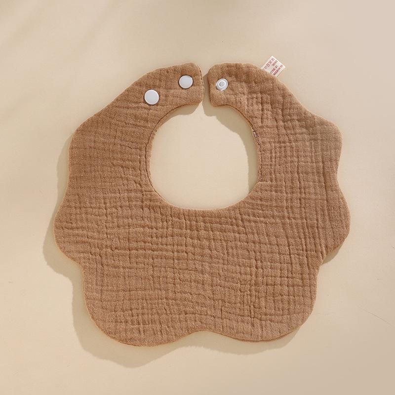 Soft Six-Layer Pure Cotton Baby Bib - Gauze Newborn Saliva Towel