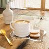 Acrylic Coaster Decorative Plates, Irregular Bar Drink Coaster, Clear Cloud Shape Coffee Cup Coaster, Perfect for Tabletop