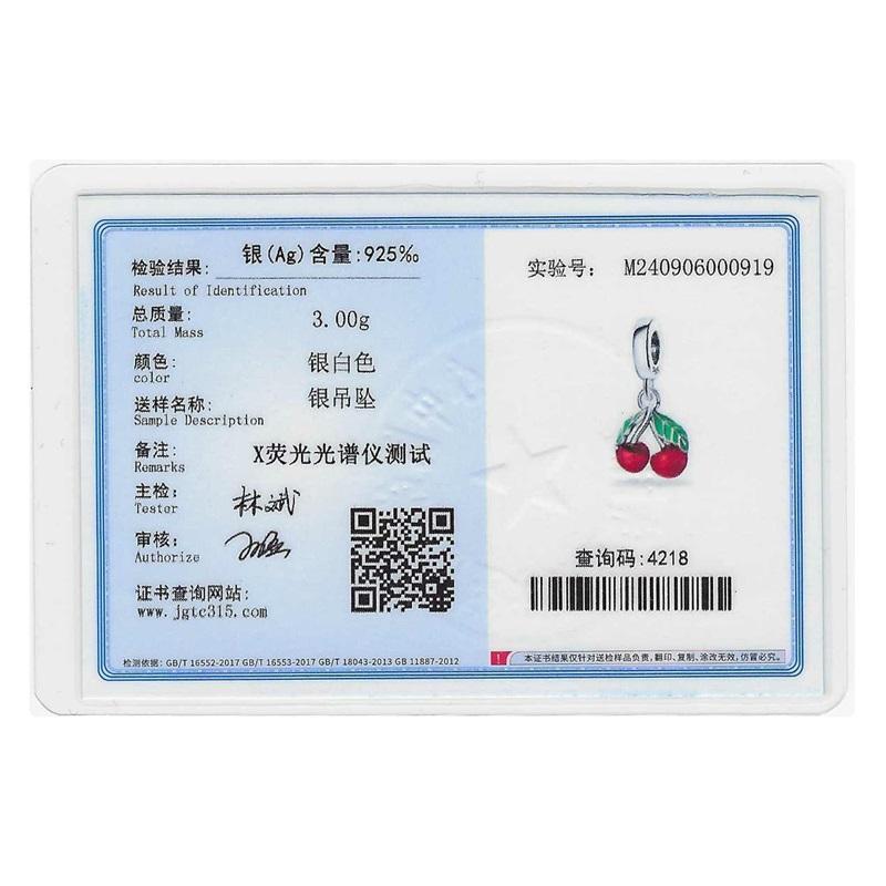 Originální přívěsek Měděný ovocný série Avokádo a Třešeň Přívěsky Korálky Pasuje na 3mm Originální náramek Náhrdelník Dámské DIY Šperky Dárek