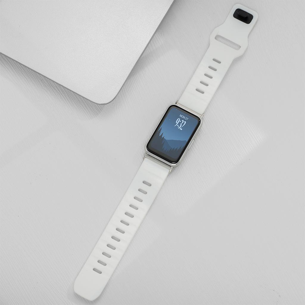 For Samsung Sports Silicone Band For Samsung Galaxy Fit3 Smart Watch Replacement Wrist Strap for Galaxy Fit 3 Wristband Bracelet