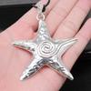 Punk Gothic Y2K Exaggerate Star Charm Clavicle Chain Wax Rope-Jewelry-Decor