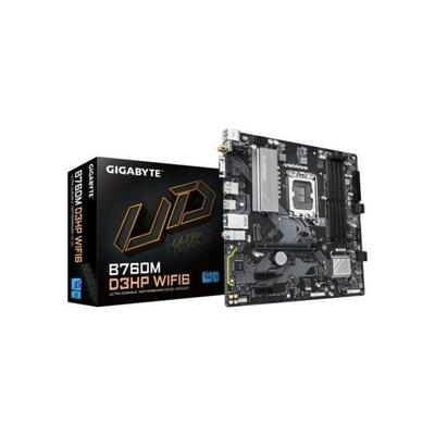 Motherboard - GIGABYTE - B760M D3HP WIFI6 - Micro-ATX Form Factor - Intel B760 Chipset - Integrated WiFi 6