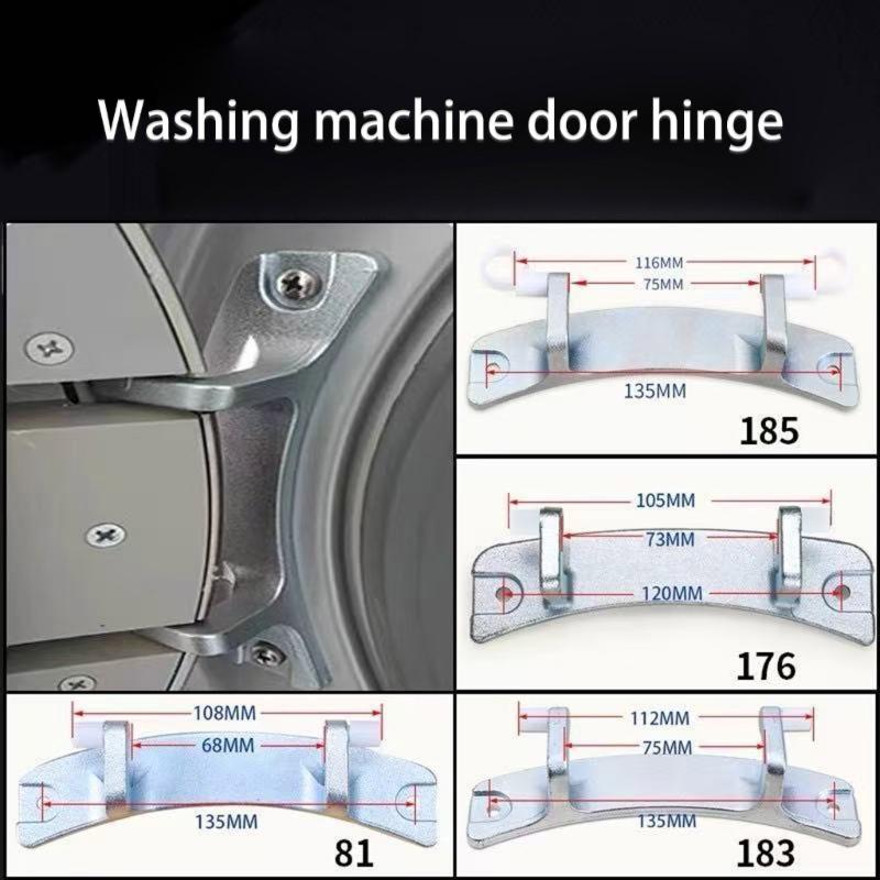 Heavy Duty Washer Door Switches Hinge with Secure Lock System Anti Rust Aluminum Alloy Construction for Top Load Machines
