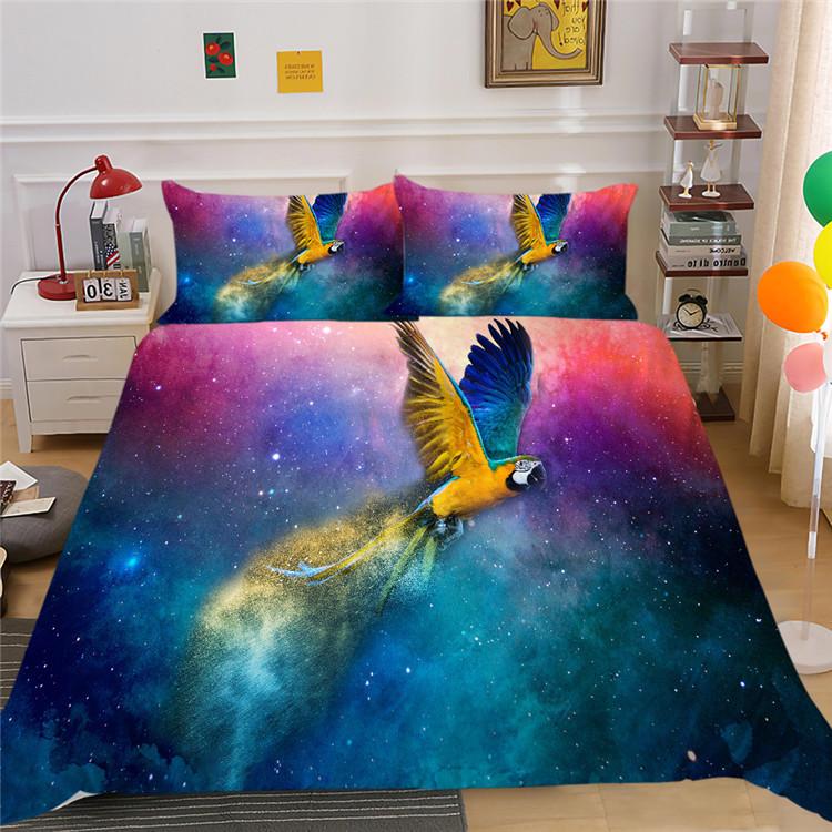 Shopify Can Star Animal Digital Printing Polyester Bedding Two Three Piece Set