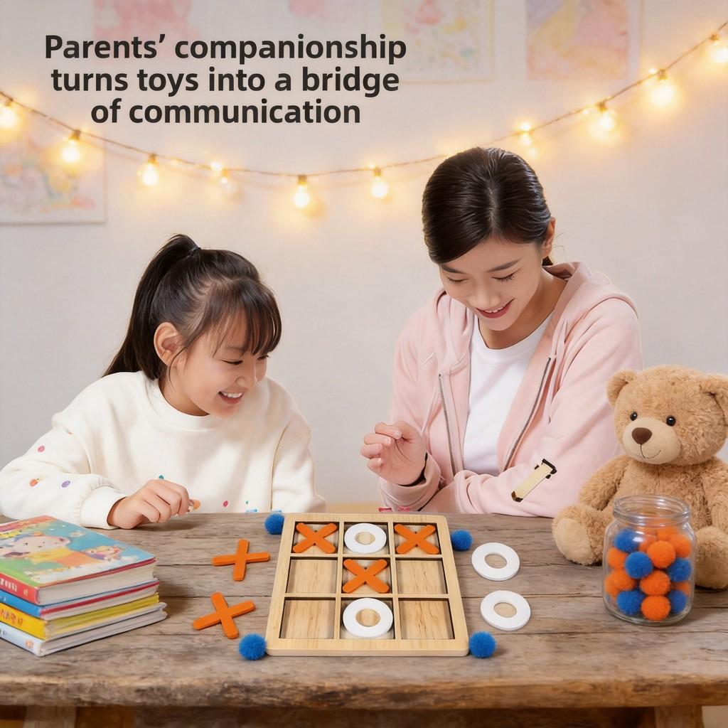 Wooden Educational Game For Kids Brain Development Parent Child Play