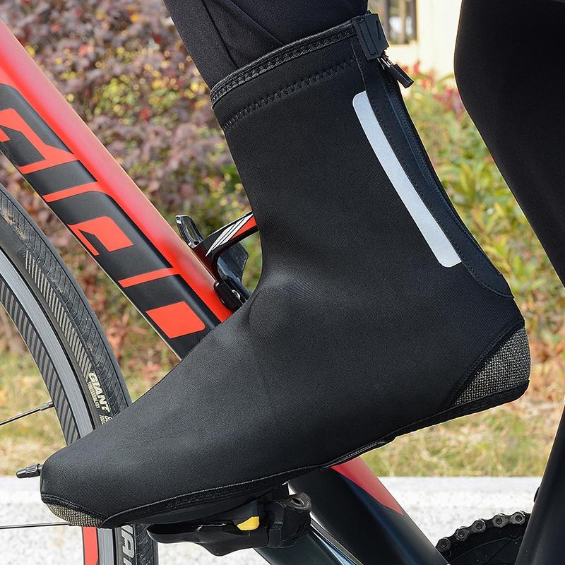 Winter Waterproof Windproof L Size Cycling Shoe Covers Full Bicycle Overshoes Equipment Bike Booties-Guaranteed