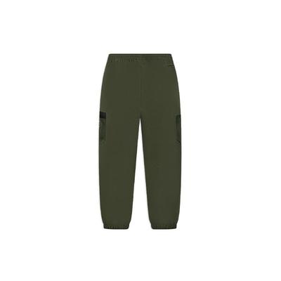 Li Ning CF Knitted Sweatpants Unisex Army Green AKXS855-2