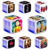 Game Squid Led Alarm Clock Multifunction 7 Color Change Digital Luminous Gift