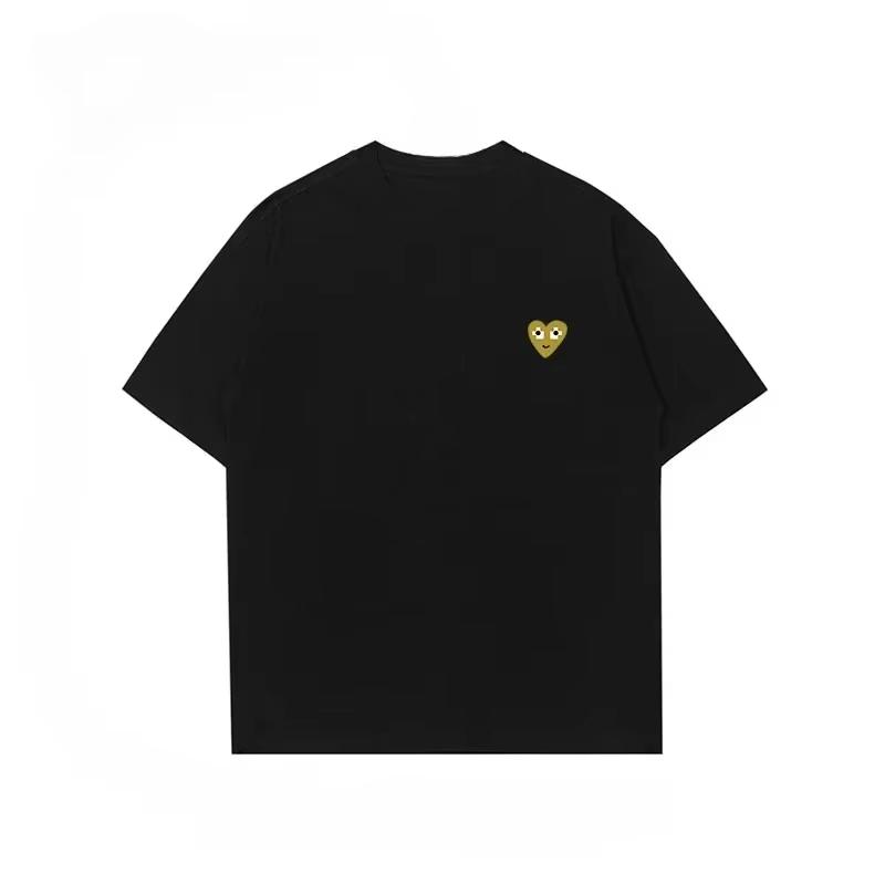 

2025 New Japanese Fashion Brand Pattern Printed Short Sleeve T-shirt Street Style Pure Cotton Couple Short Sleeve Men and Women S